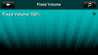 Fixed Volume 100% on Touch