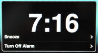 Easier-to-read Alarm Clock